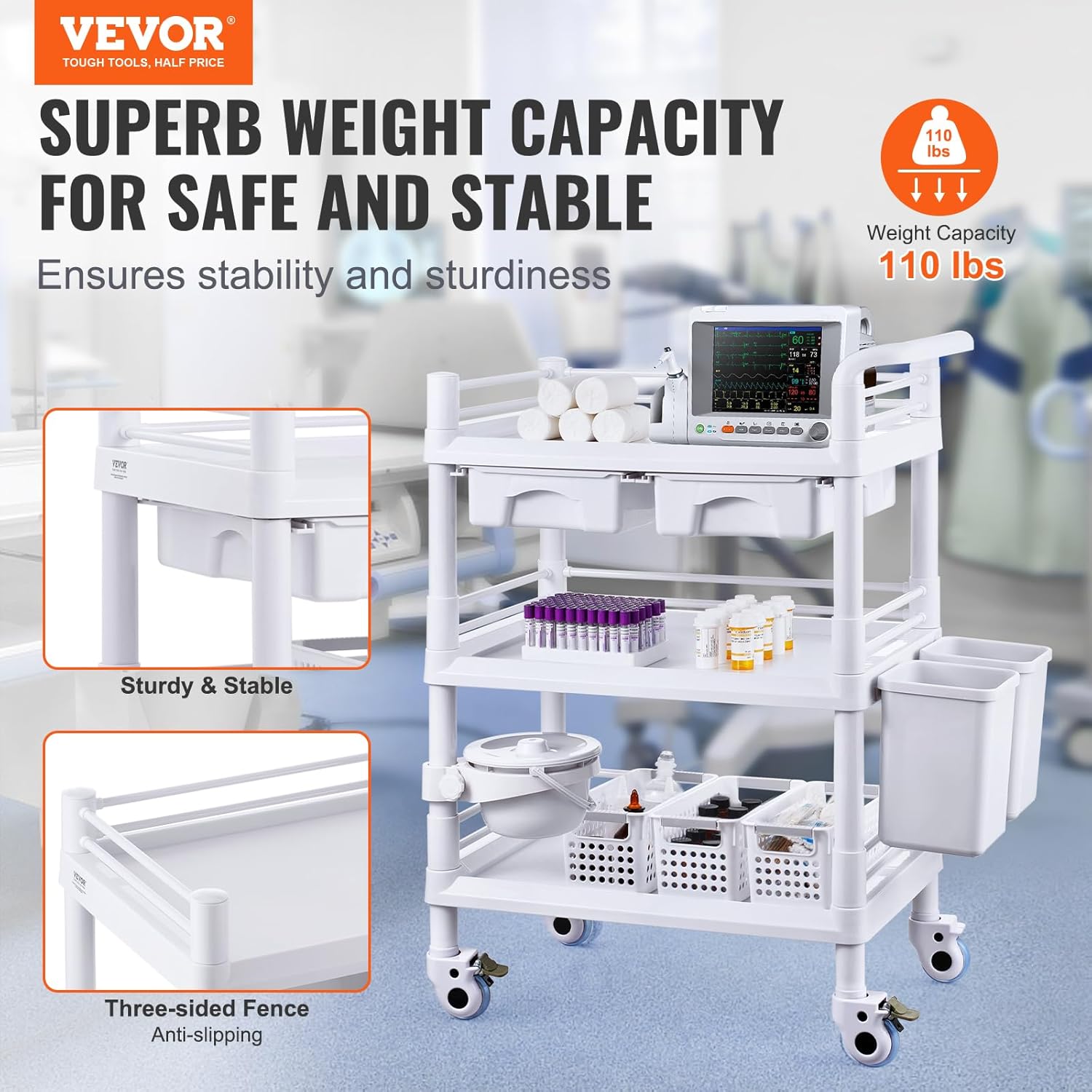 Medical and Clinical Rolling Carts at Home: What Real Patients and Caregivers Actually Use