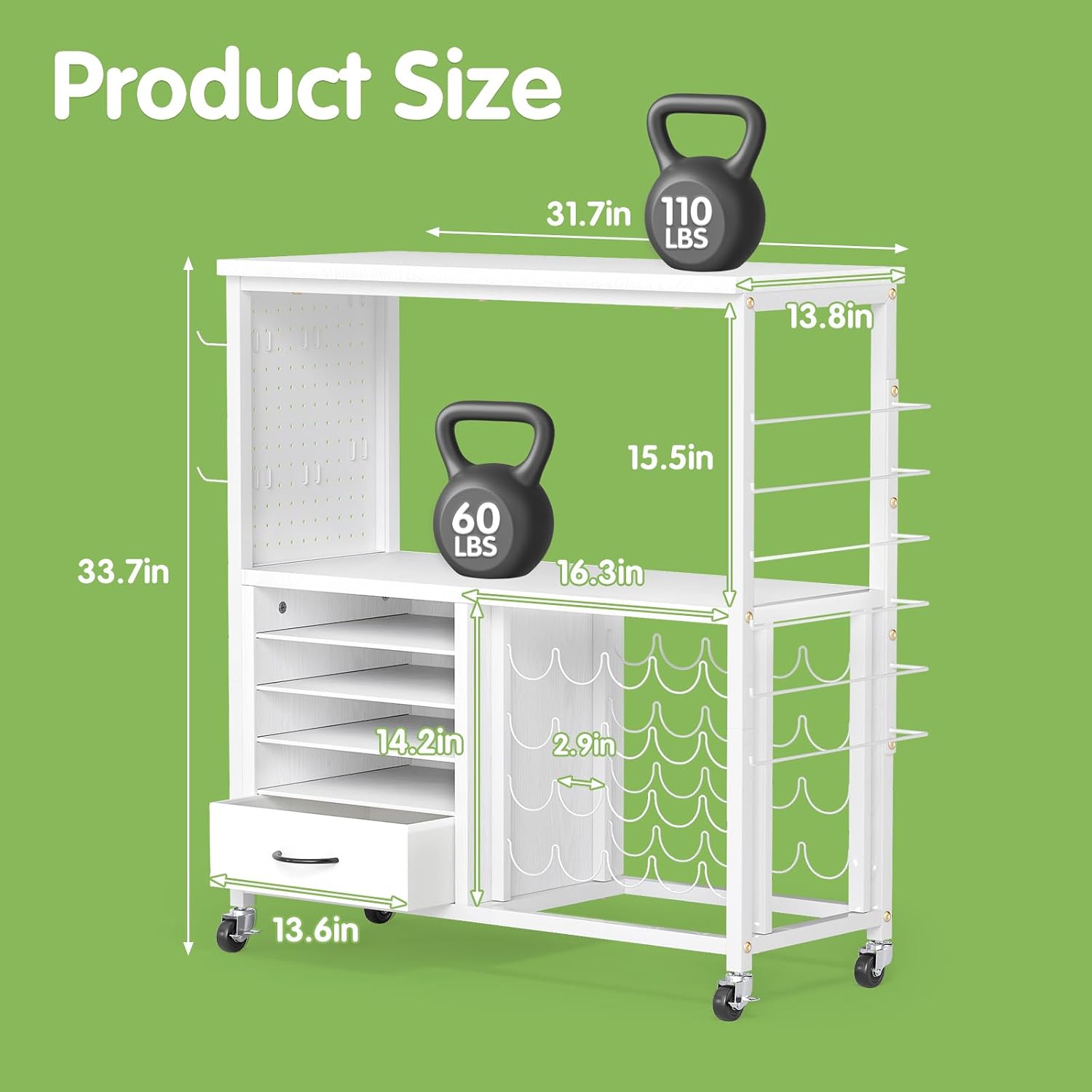 Cricut, Vinyl Cutters, and Heavy Craft Machines: Rolling Carts That Can Actually Take the Weight